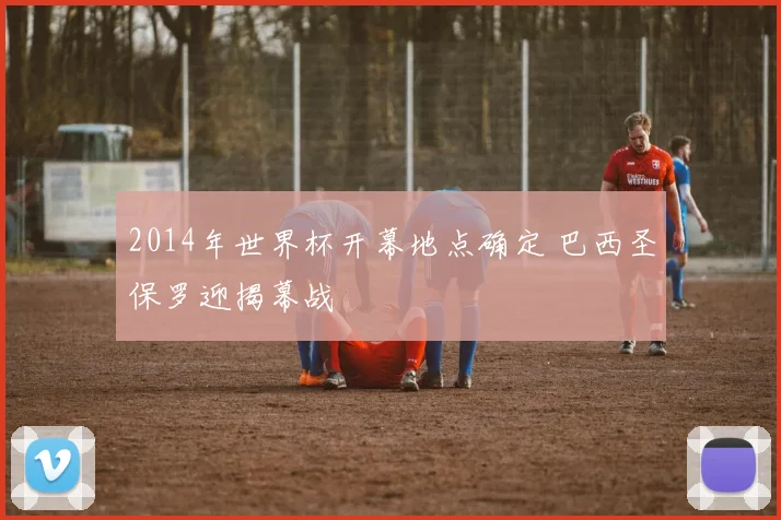 2014年世界杯开幕地点确定 巴西圣保罗迎揭幕战